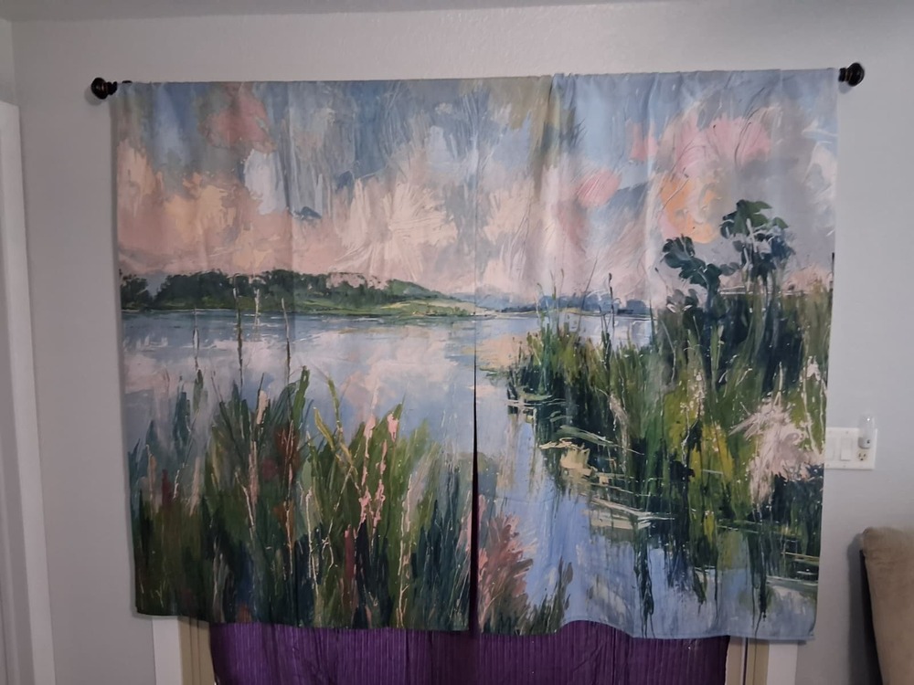 Waterlily Window Curtain